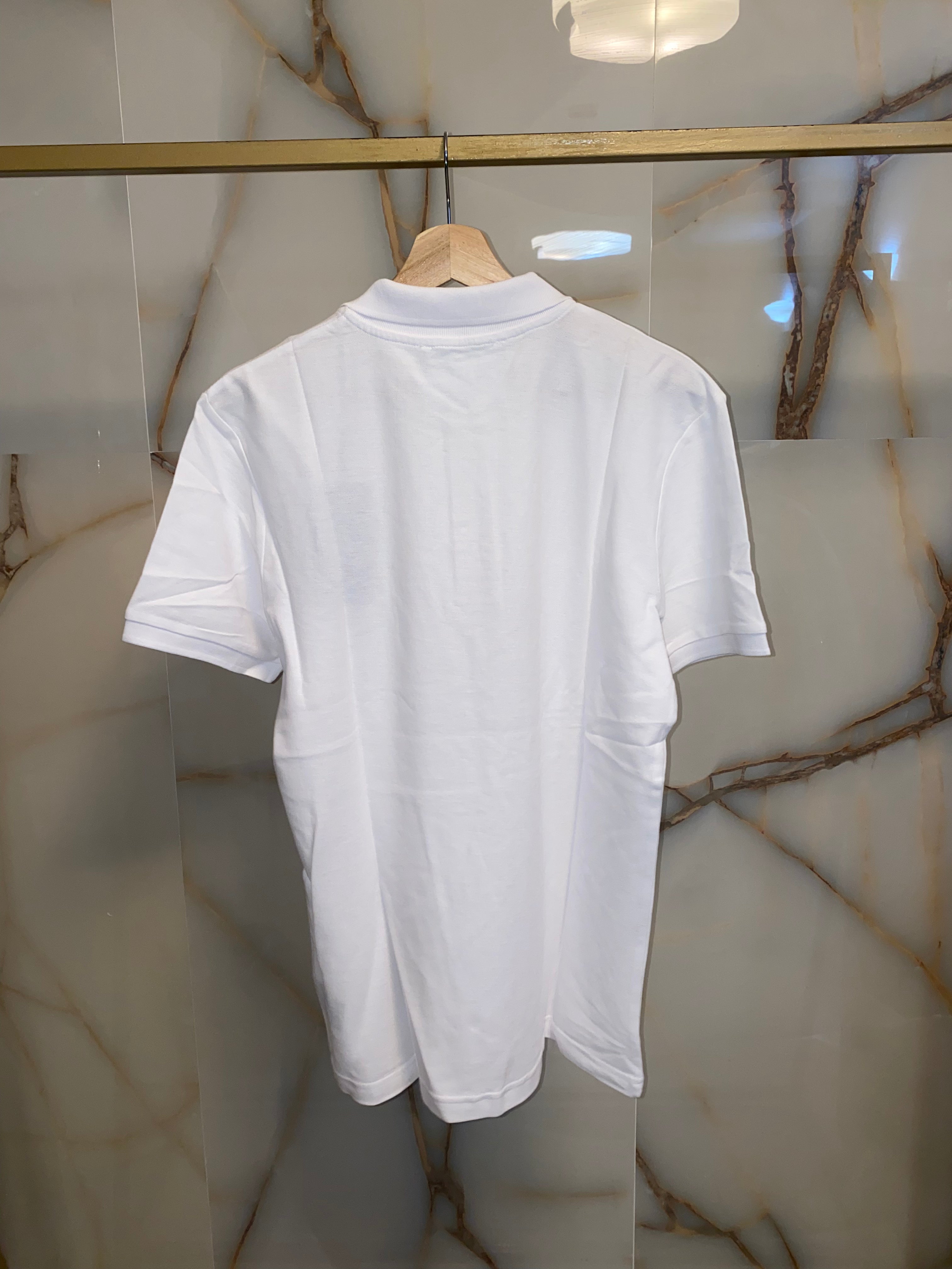 TR2432 - JOHN RICHMOND White Pique Polo Shirt